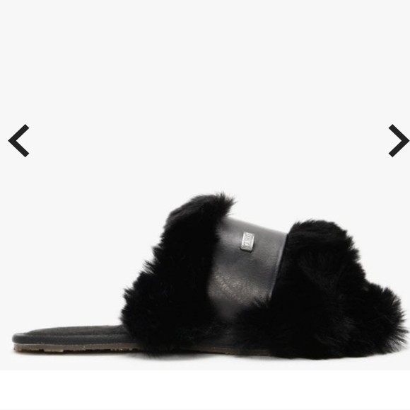 Australia Luxe Collective Slides Muchas Black Size 8 #112 - Picture 6 of 10